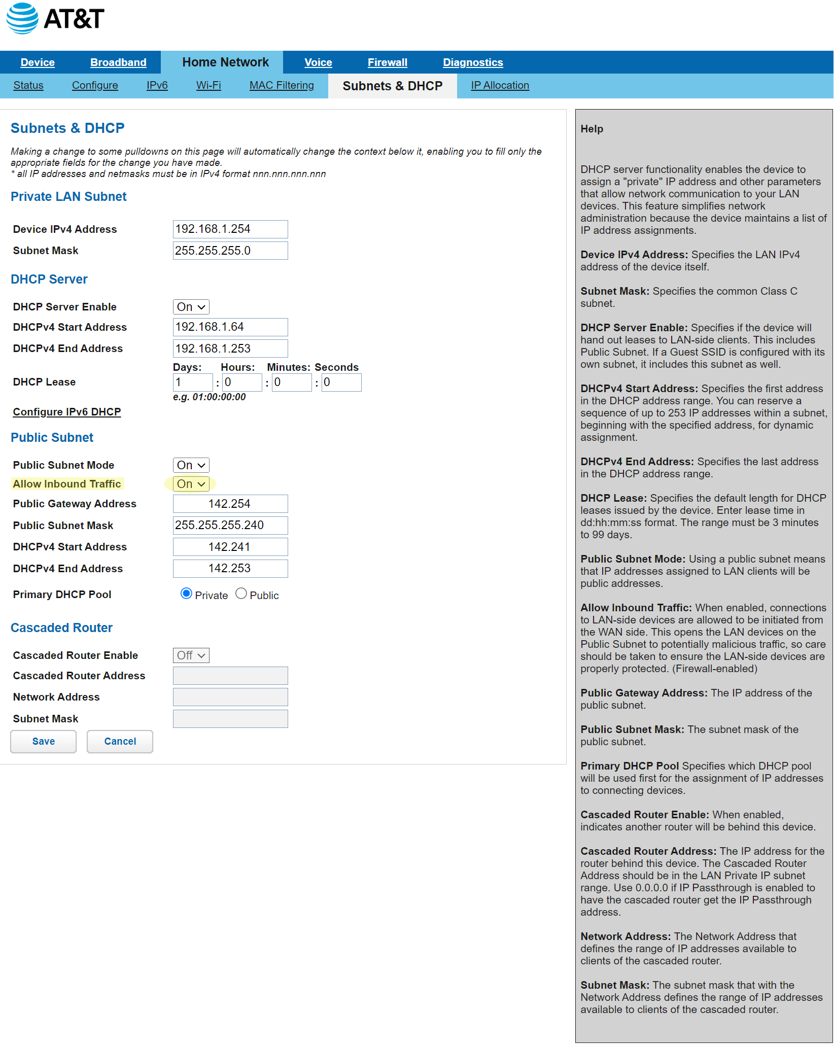 Subnets & DHCP